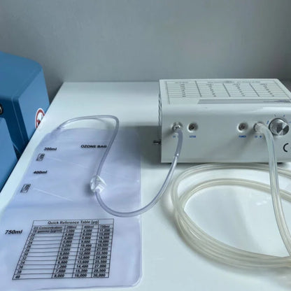 Insufflation Bag – 3 cámaras con conector Luer para ozonoterapia